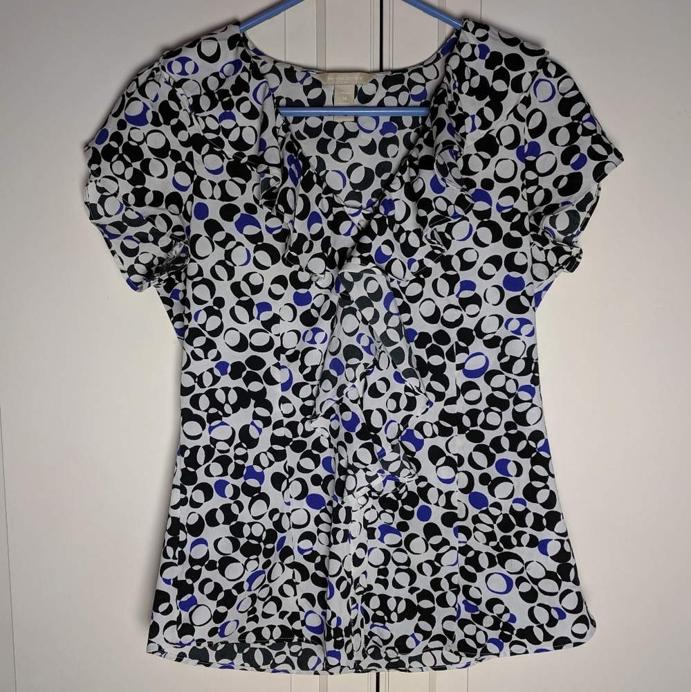 Banana Republic Ruffle Front Blouse